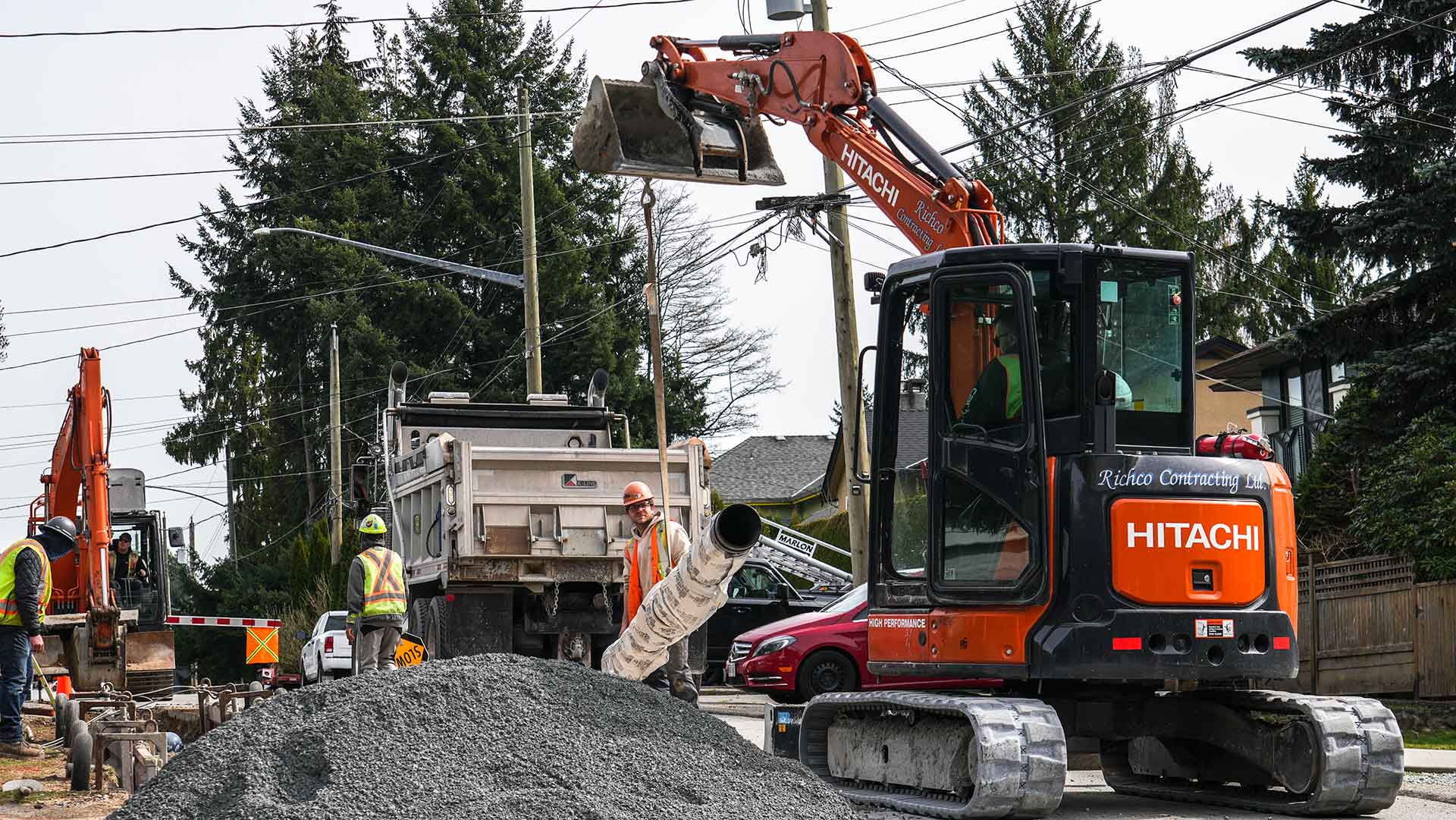 Full service civil construction company in Vancouver area.