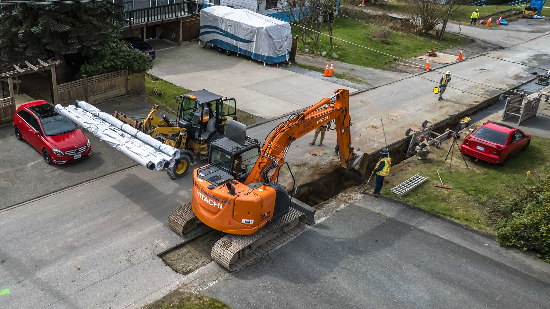 Full service civil works and construction contractor servicing from Aldergrove to North Vancouver.